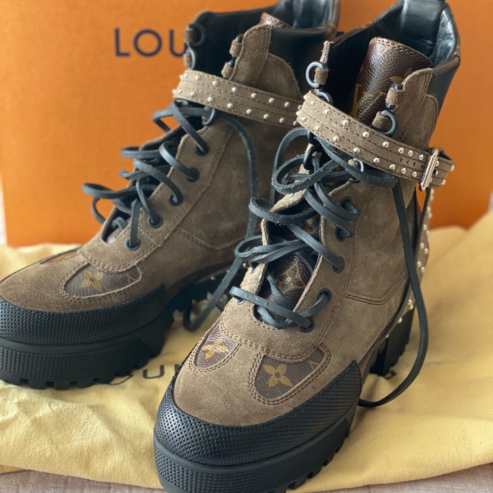 COPY - COPY - Louis Vuitton Laureate Platform Desert Boot